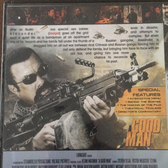 🔥3/$25🔥 GOOD MAN Steven Seagal - Picture 3 of 5
